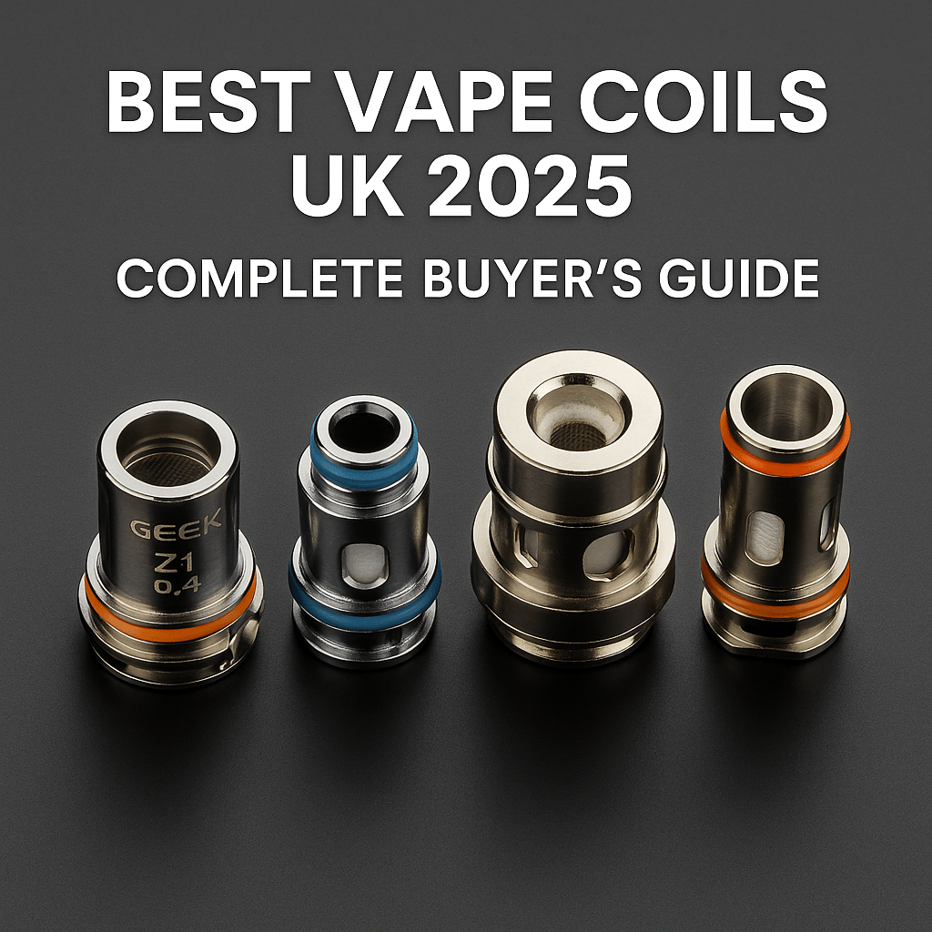 Best Vape Coils UK 2025 – The Ultimate Guide to Flavour, Clouds & Coil Performance