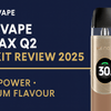 GeekVape Wenax Q2 Pod Kit Review 2025 — Sleek Power Meets Premium Flavour - Mister Vape