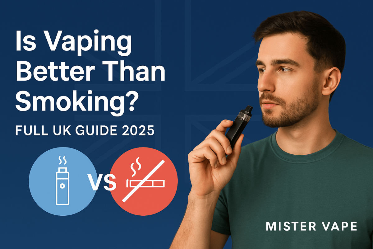 Is Vaping Better Than Smoking? Full UK Guide 2025
