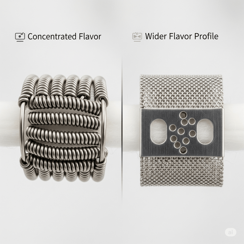 Kanthal vs Mesh Coils: Which Is Better for Flavour?