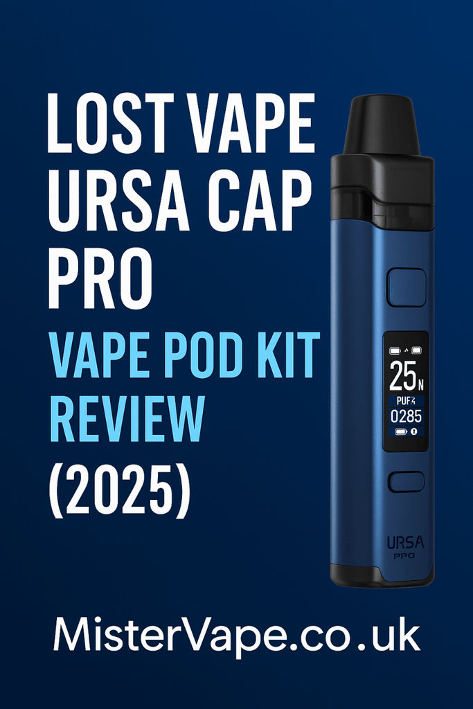 Lost Vape Ursa Cap Pro Review UK (2025) — The Ultimate Pod Vape Kit