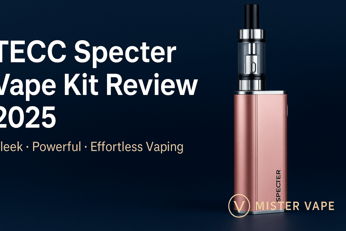 TECC Specter Vape Kit Review 2025 – Is This the Perfect All-Day Vape?