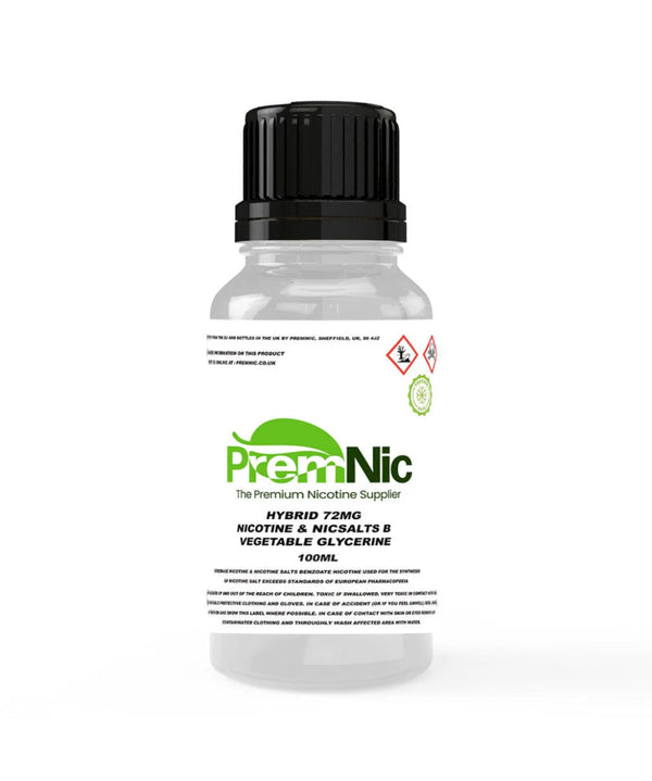 100ml 72mg Hybrid Nicotine - Mister Vape
