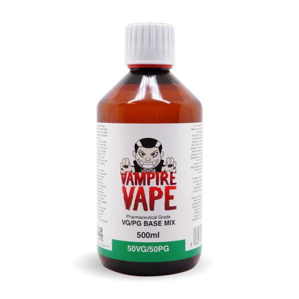 Vampire Vape Base Mix - 50VG/50PG - 500ml - Mister Vape