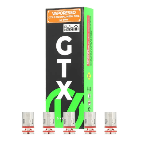Vaporesso GTX Dual Mesh Coils - 5PK - Mister Vape