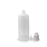 100ml LDPE E-Liquid Bottle with White Cap - Mister Vape