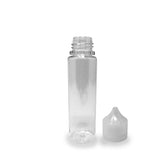 60ml PET Shortfill Bottle with Clear Cap - Mister Vape