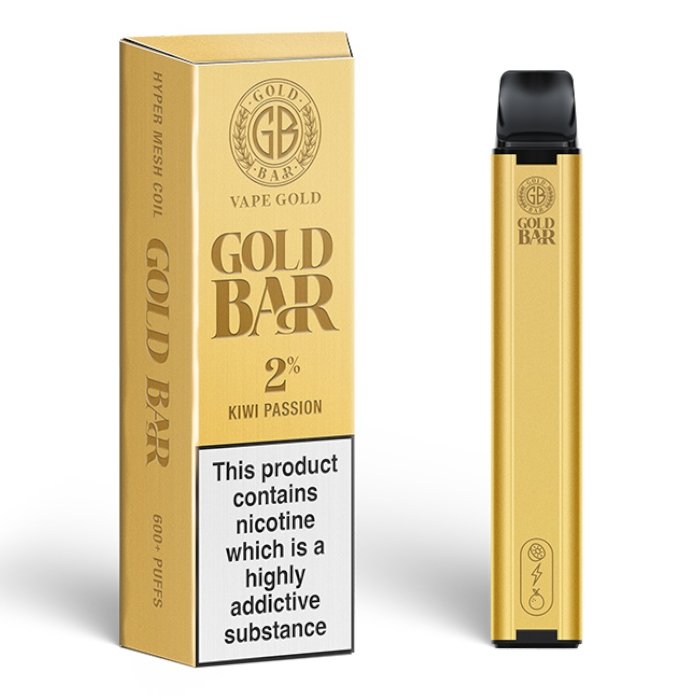Gold Bar Disposable Vape - Mister Vape