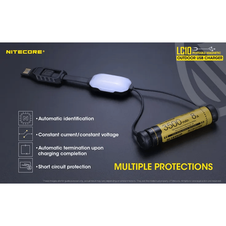 Nitecore LC10 Portable Charger - CLEARANCE - Mister Vape