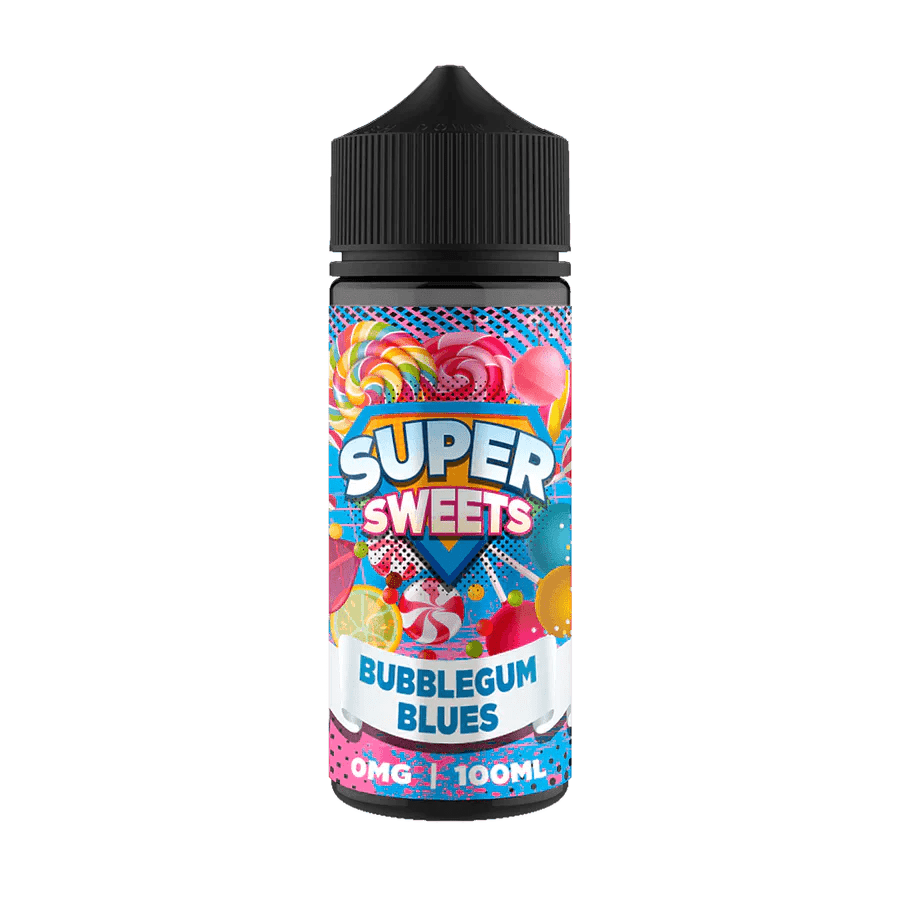 Bubblegum Blues Shorfill E-Liquid by Super Sweets 100ml Review