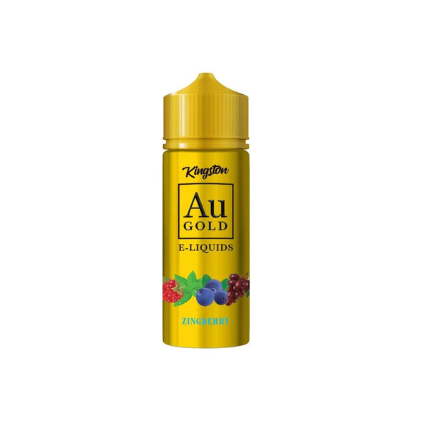 0mg AU Gold By Kingston 100ml Shortfill E - liquid (70VG/30PG) - Mister Vape