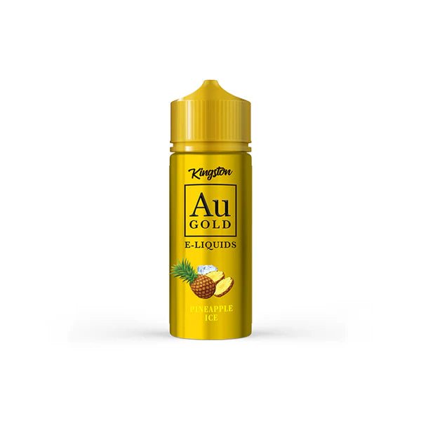 0mg AU Gold By Kingston 100ml Shortfill E - liquid (70VG/30PG) - Mister Vape