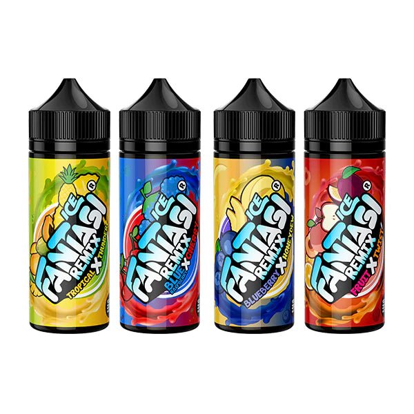0mg Fantasi Ice Remix 100ml Shortfill E - Liquid (70VG/30PG) - Mister Vape