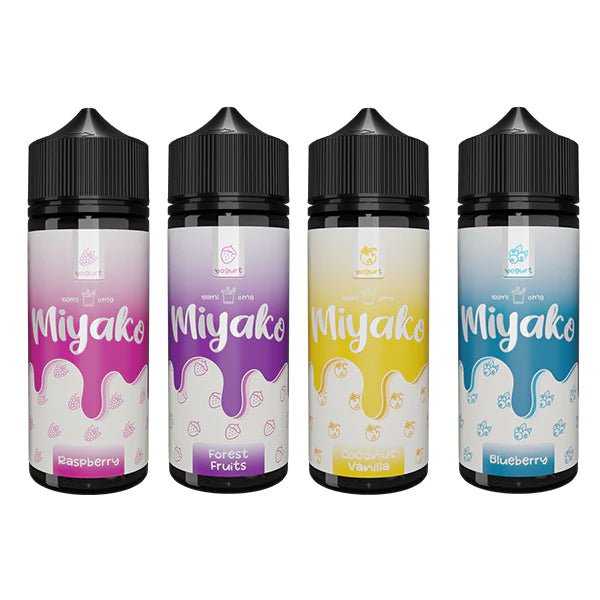 0mg Wick Liquor Miyako Yoghurt 100ml Shortfill (70VG/30PG) - Mister Vape