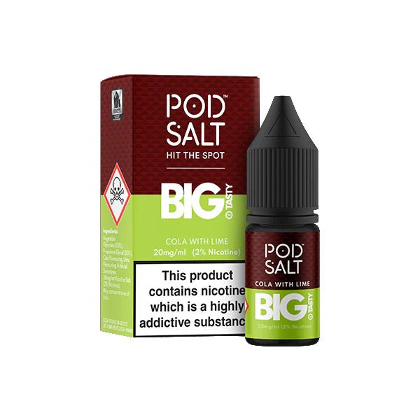 11mg Pod Salt Fusions 10ml Nic Salt (50VG/50PG) - Mister Vape