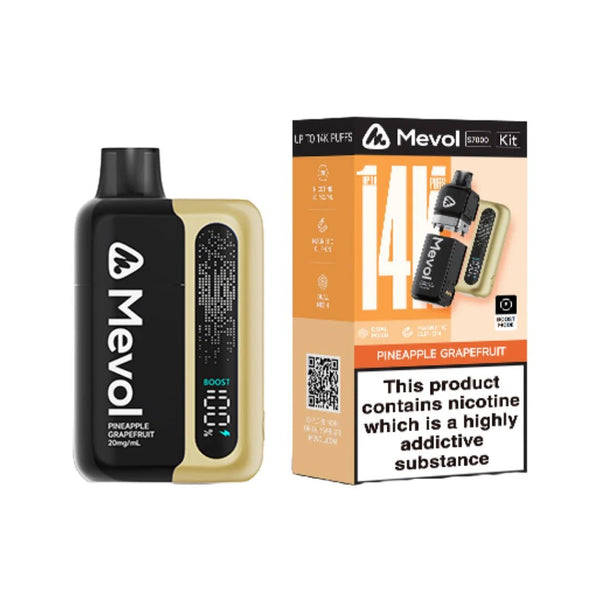 20mg Mevol S7000 Prefilled Pod Vape Kit 14k puffs - Mister Vape