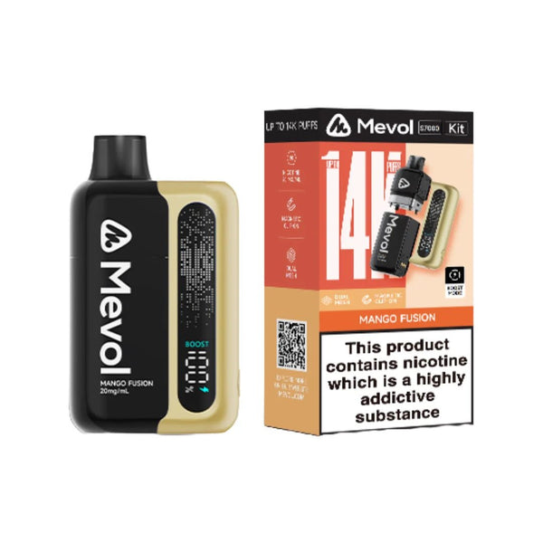 20mg Mevol S7000 Prefilled Pod Vape Kit 14k puffs - Mister Vape