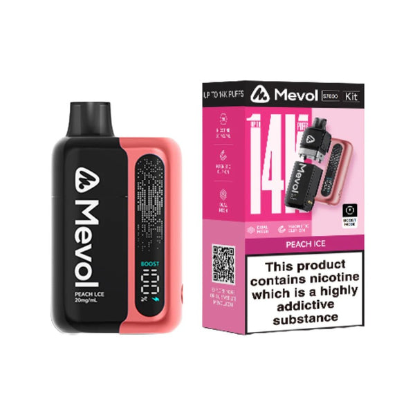 20mg Mevol S7000 Prefilled Pod Vape Kit 14k puffs - Mister Vape