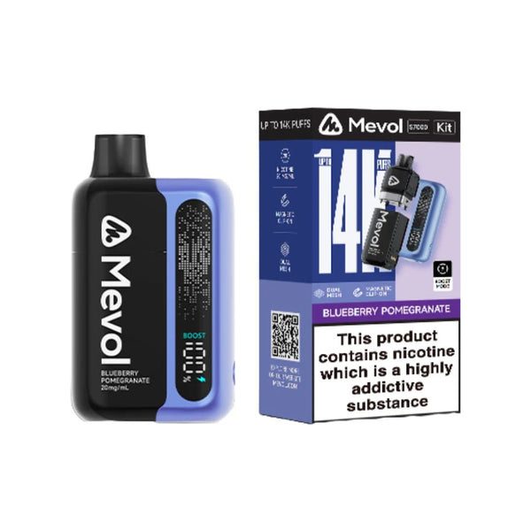 20mg Mevol S7000 Prefilled Pod Vape Kit 14k puffs - Mister Vape