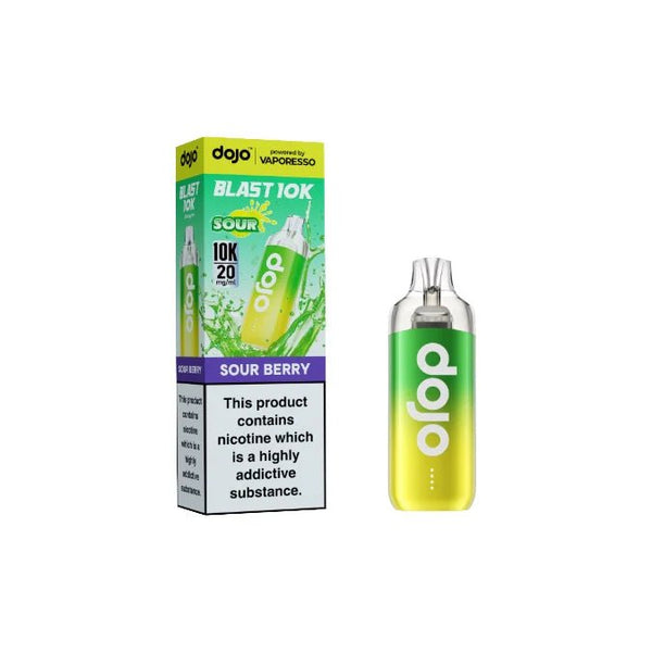 20mg Vaporesso Dojo Blast 10k Prefilled Pod Vape Kit - Mister Vape