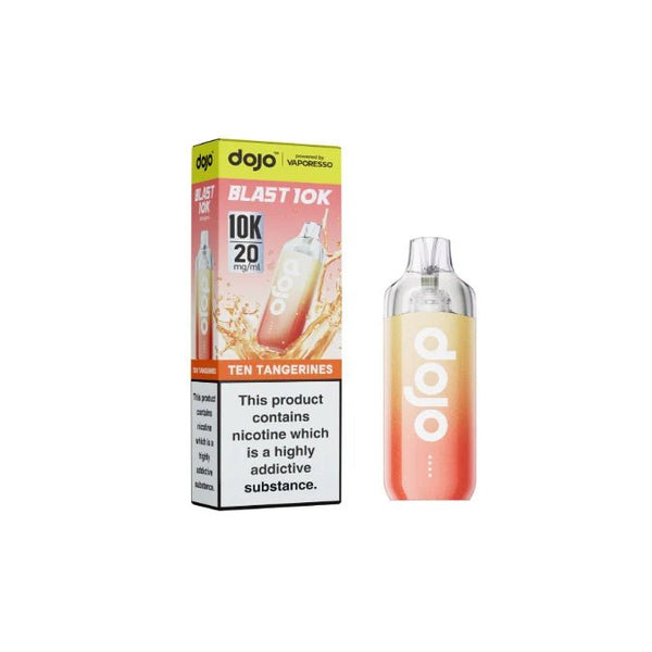 20mg Vaporesso Dojo Blast 10k Prefilled Pod Vape Kit - Mister Vape