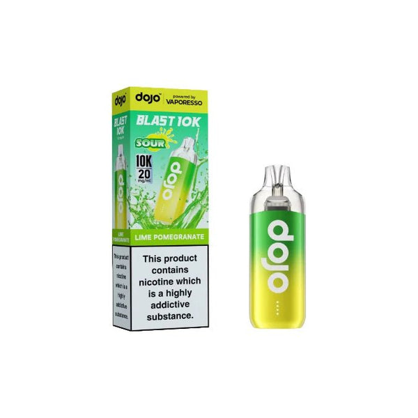 20mg Vaporesso Dojo Blast 10k Prefilled Pod Vape Kit - Mister Vape