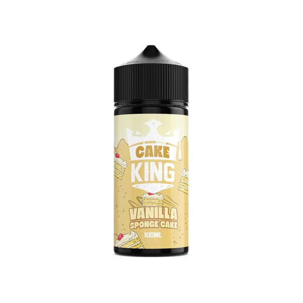 Cake King 100ml Shortfill 0mg (70VG/30PG) - Mister Vape