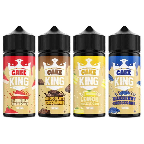 Cake King 100ml Shortfill 0mg (70VG/30PG) - Mister Vape
