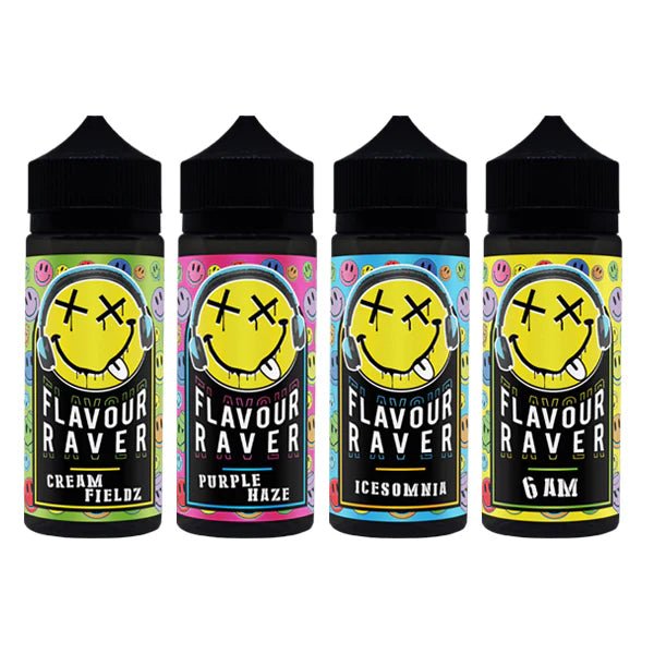 Flavour Raver 100ml Shortfill 0mg (80VG/20PG) - Mister Vape