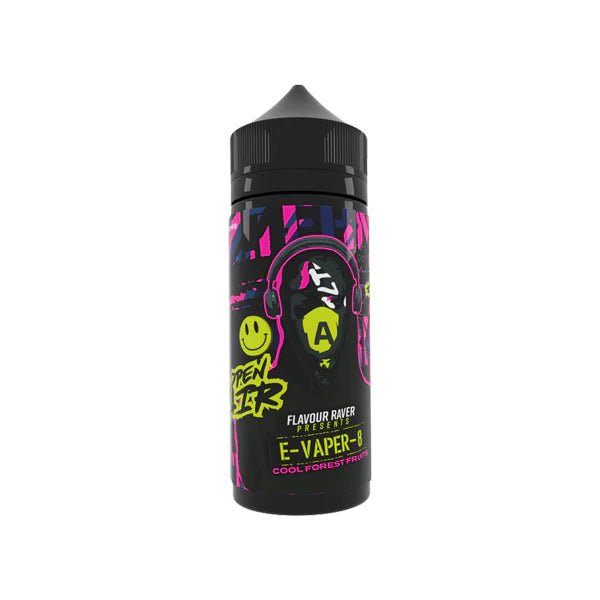 Flavour Raver E - Vaper - 8 100ml Shortfill 0mg (70VG/30PG) - Mister Vape