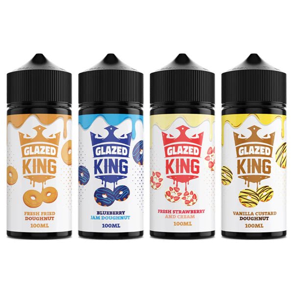 Glazed King 100ml Shortfill 0mg (70VG/30PG) - Mister Vape