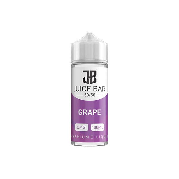 Juice Bar 100ml Shortfill 0mg (50VG/50PG) - Mister Vape