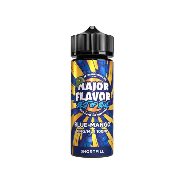 Major Flavour Best Of Blue 100ml Shortfill 0mg (70VG/30PG) - Mister Vape