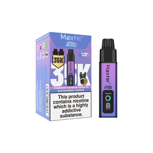 Maxfel Ultra Pro 35k Puffs Prefilled Pod Vape Kit - Mister Vape