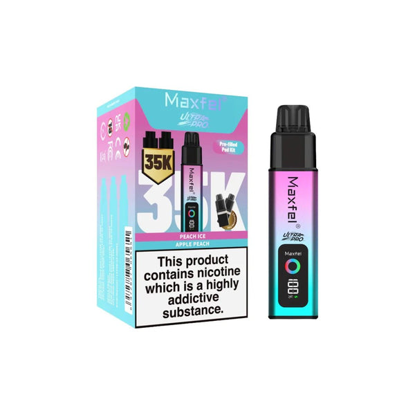 Maxfel Ultra Pro 35k Puffs Prefilled Pod Vape Kit - Mister Vape
