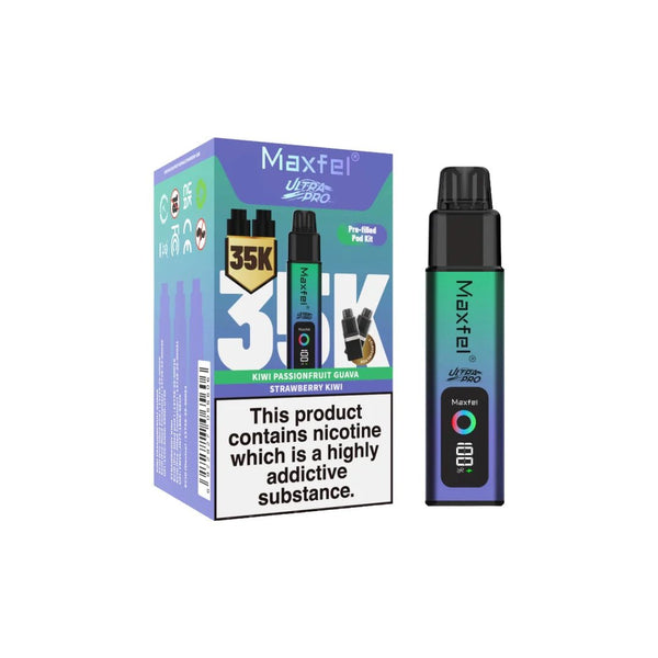 Maxfel Ultra Pro 35k Puffs Prefilled Pod Vape Kit - Mister Vape