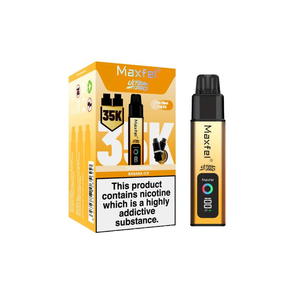 Maxfel Ultra Pro 35k Puffs Prefilled Pod Vape Kit - Mister Vape