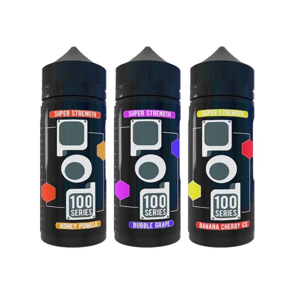 Pod 100 Series 100ml Shortfill 0mg (50VG/50PG) - Mister Vape