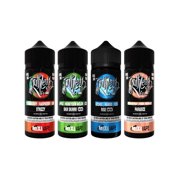 Ruthless 120ml Shortfill (70VG/30PG) - Mister Vape