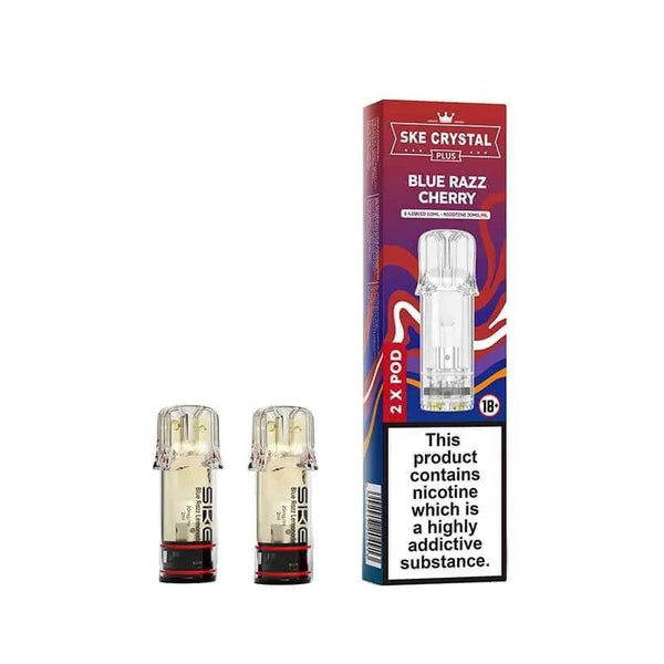 SKE Crystal PLUS Prefilled Pods - 20mg - 2PK - Mister Vape