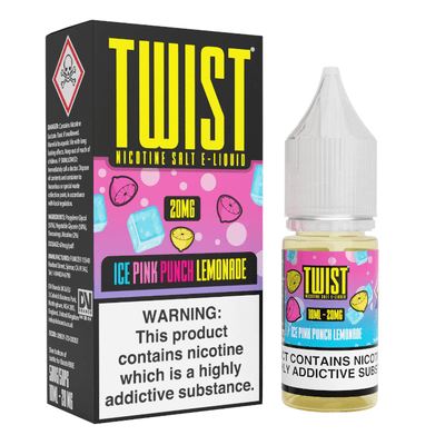 Twist Nic Salt - Ice Pink Punch Lemonade - 10ml - Mister Vape