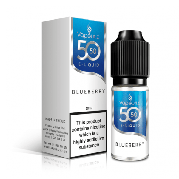 Vapouriz 50/50 E - Liquid - Blueberry - 10ml - Mister Vape
