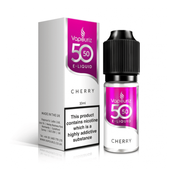 Vapouriz 50/50 E - Liquid - Cherry - 10ml - Mister Vape