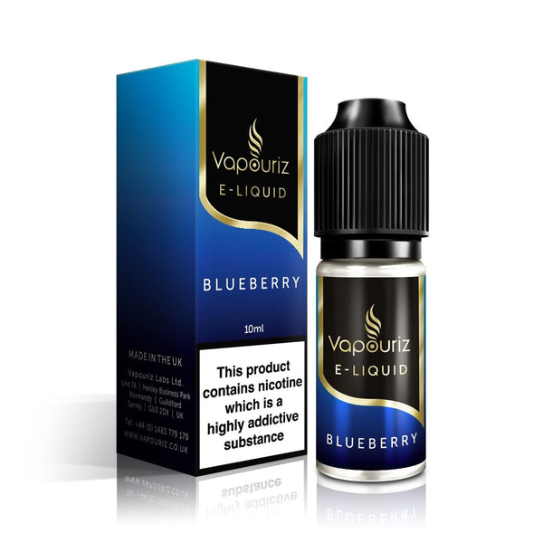 Vapouriz E - Liquid - Blueberry - 10ml - Mister Vape