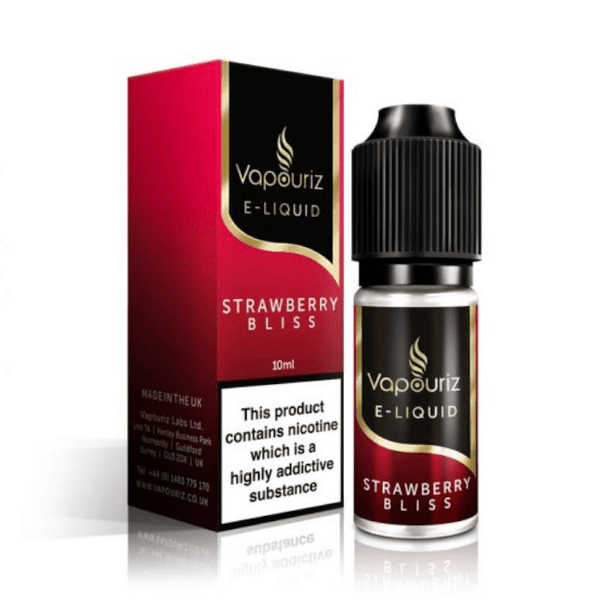 Vapouriz E - Liquid - Strawberry Bliss - 10ml - Mister Vape