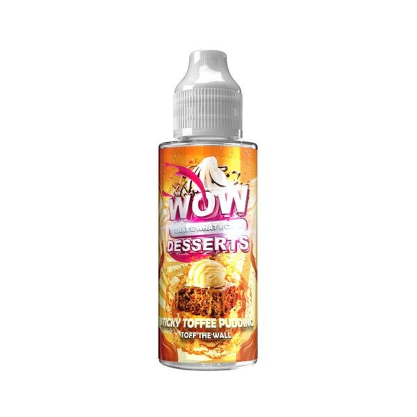 Wow That's What I Call Desserts 100ml Shortfill 0mg (70VG/30PG) - Mister Vape