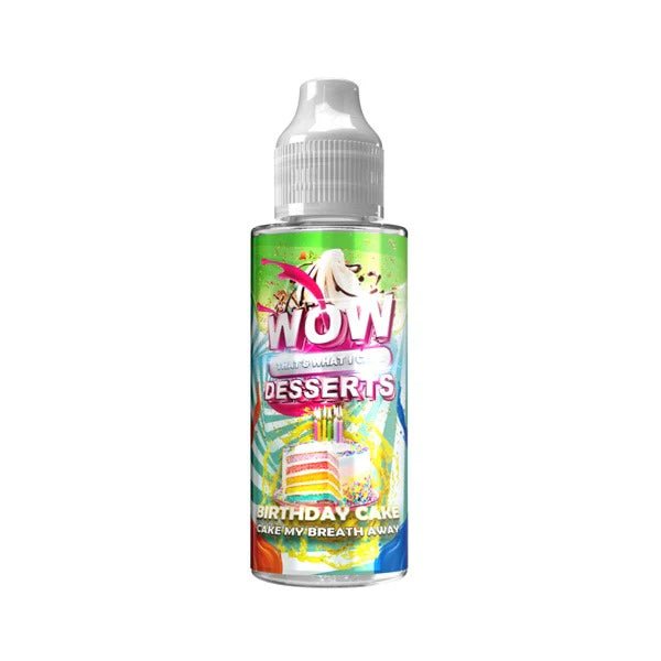 Wow That's What I Call Desserts 100ml Shortfill 0mg (70VG/30PG) - Mister Vape