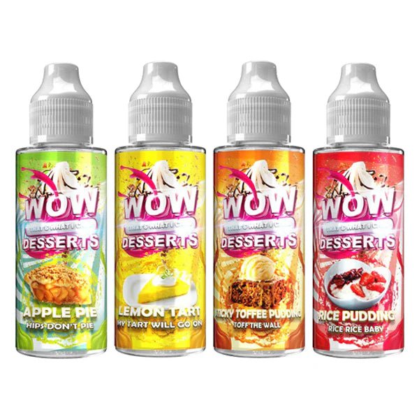 Wow That's What I Call Desserts 100ml Shortfill 0mg (70VG/30PG) - Mister Vape