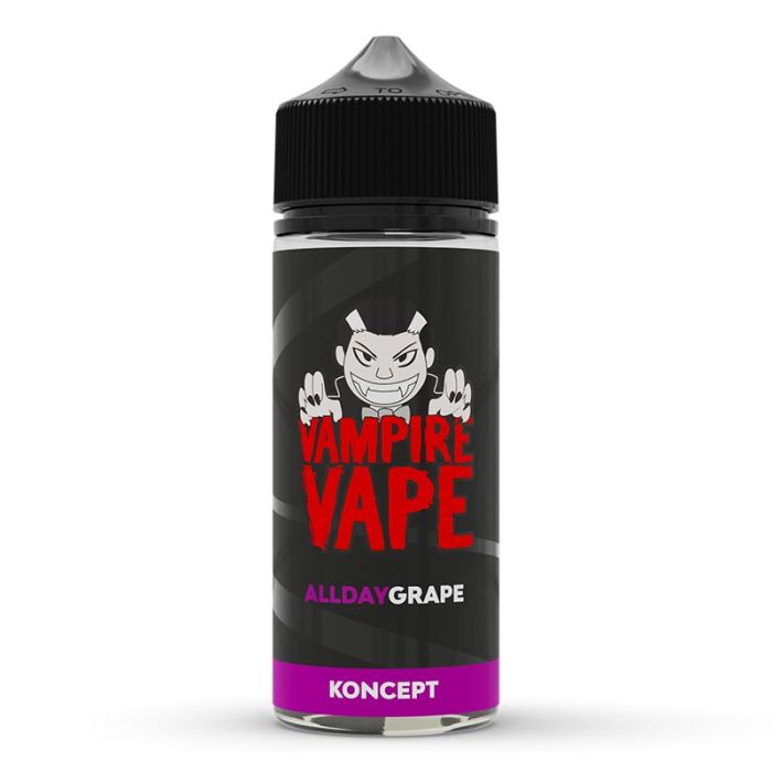 All Day Grape Shorfill E-Liquid by Vampire Vape 100ml - Mister Vape