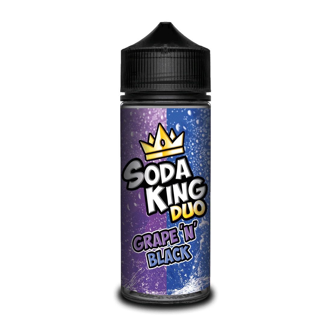 Black Grape Shorfill E-Liquid by Soda King Duo - 100ml - Mister Vape